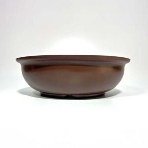 Vaso de plástico para bonsai redondo, 24,5 cm de diâmetro com proteção UV