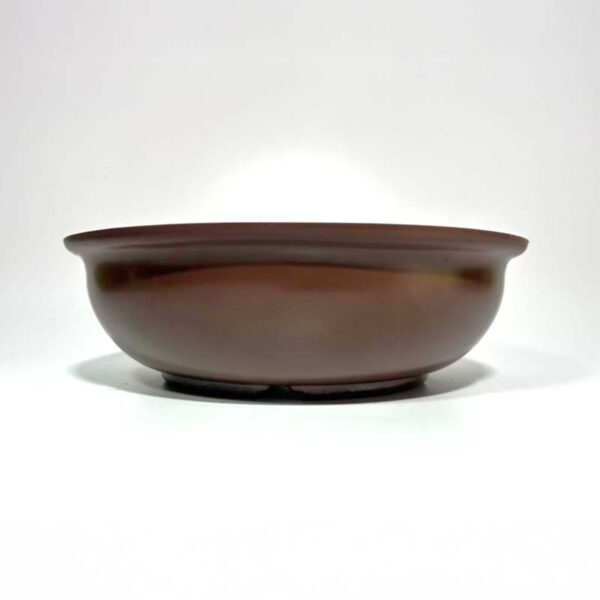 Vaso de plástico para bonsai redondo, 24,5 cm de diâmetro com proteção UV