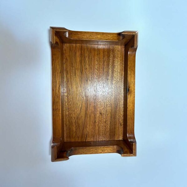 Suporte de bonsai em Freijó – mesa expositora grande