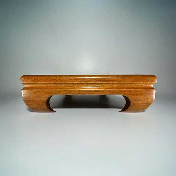 Mesa para bonsai grande em madeira natural